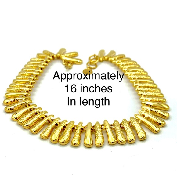 Anne Klein Etruscan Cleopatra Vintage Necklace - Picture 2 of 5